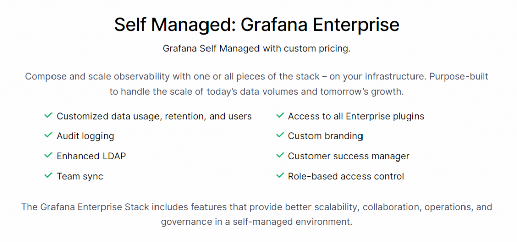 Grafana enterprise