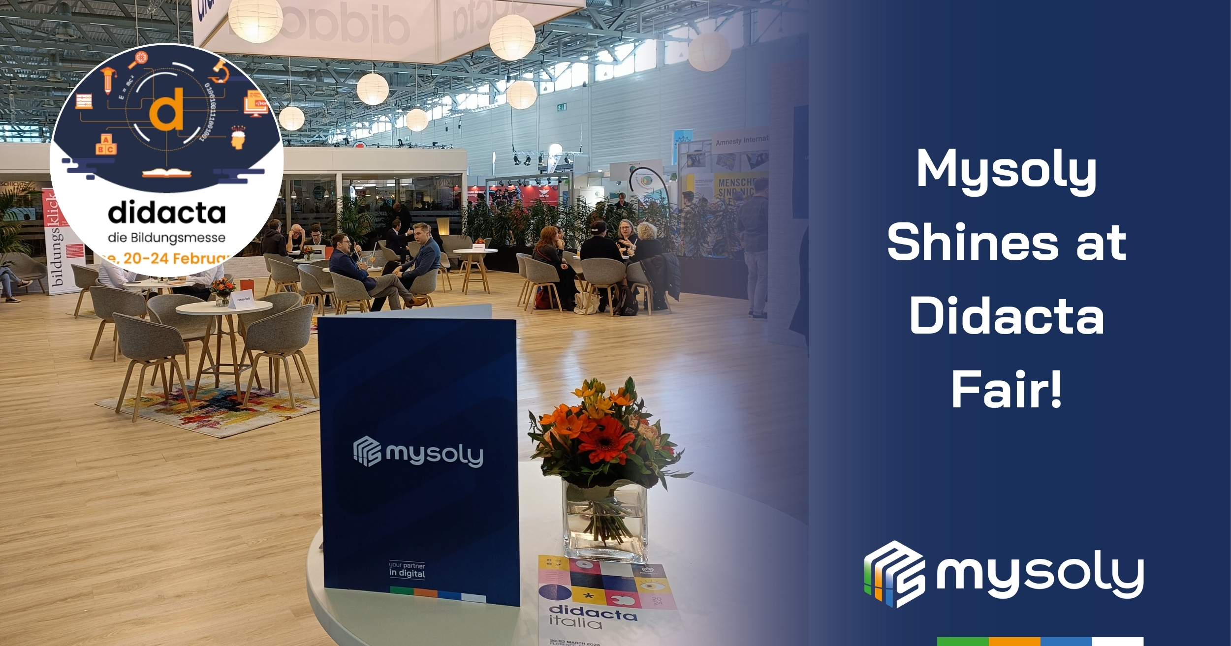 Mysoly shines at Didacta fair